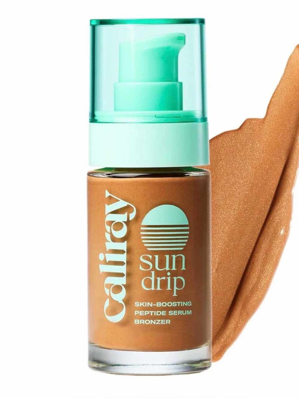 Caliray Sun Drip Skin-Boosting Peptide Serum Bronzer NWOB